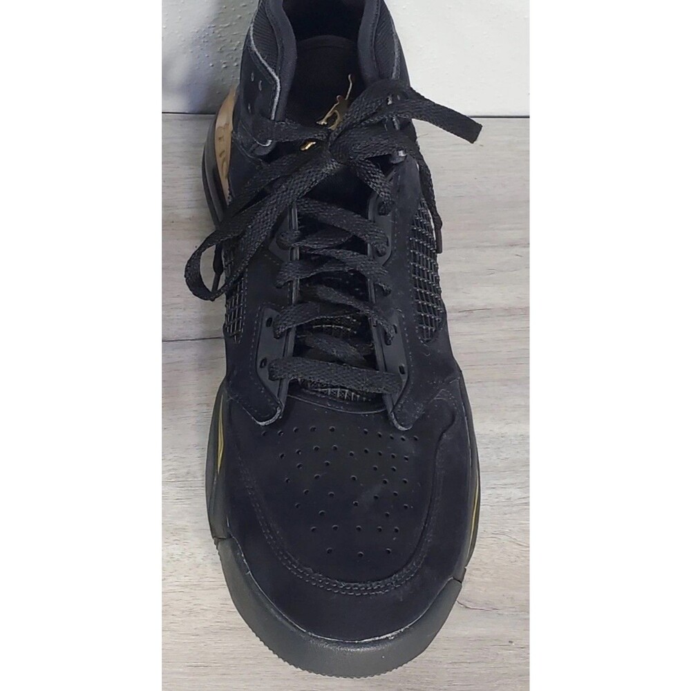 Nike Air Jordan Mars 270 Size Men’s 10 CD7070-007 Gold Patent Black BBall Shoes - Picture 6 of 9